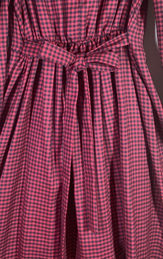 Girls dress,made in USA,girls, plaid dress,vintag… - image 6