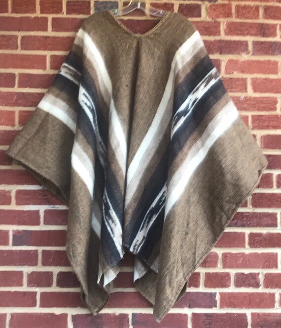 Vintage Poncho,Alpaca,Poncho