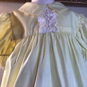 Vintage Handmade Dress,dress,toddler dress,prairie dress,dress,girls dress,handmade dress,cottage core,toddler image 2