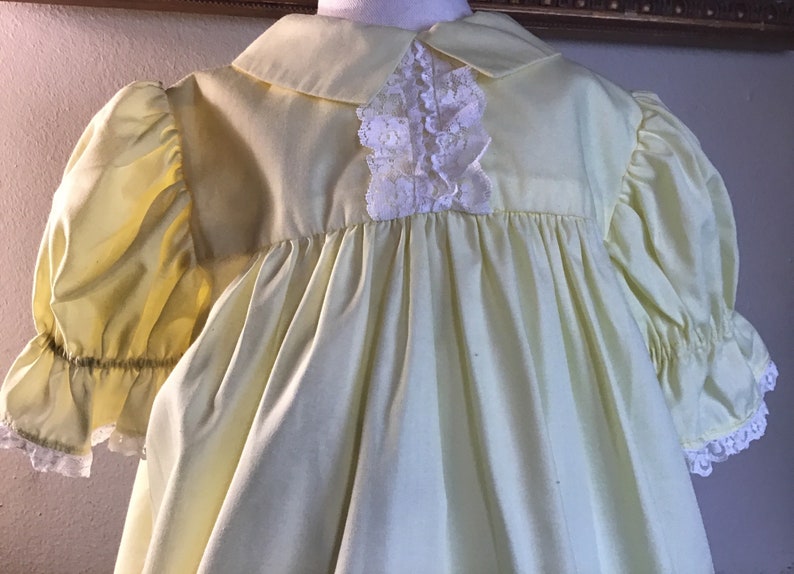 Vintage Handmade Dress,dress,toddler dress,prairie dress,dress,girls dress,handmade dress,cottage core,toddler image 2