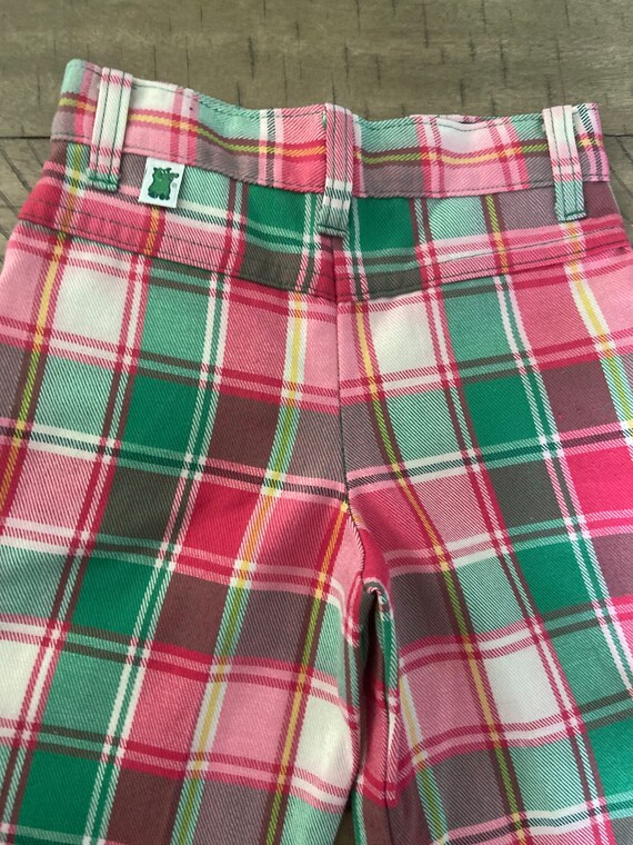 Vintage Flare Plaid Pants,flare Pants,plaid Pants,kids Pants Vintage Flare Plaid Pants,flare Pants,plaid Pants,kids Pants