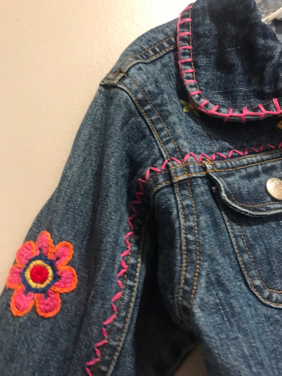 Toddler denim jacket,jacket,jean jacket,denim,den… - image 7