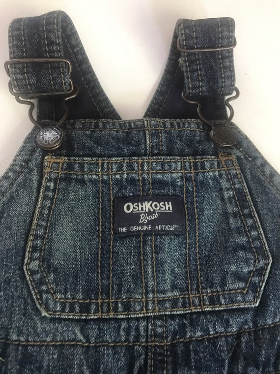 Oshkosh vestbak fully lined jean overalls,Denim o… - image 2