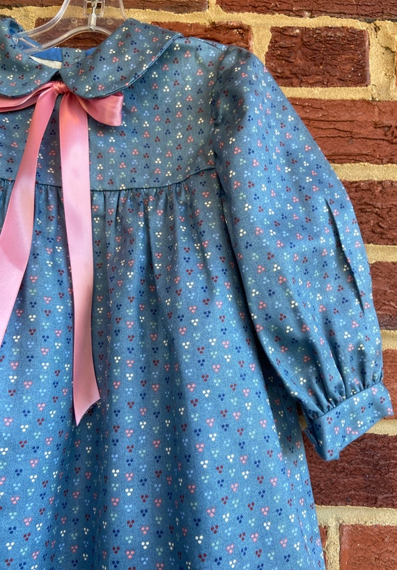 Handmade Childs dress,prairie dress,handmade,80s,… - image 4