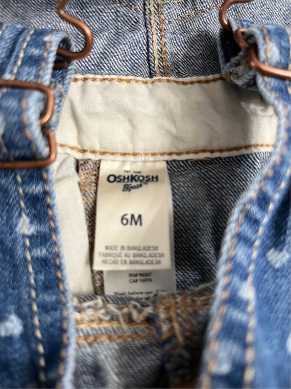 Oshkosh Overalls,infant overalls,denim,Denim over… - image 7