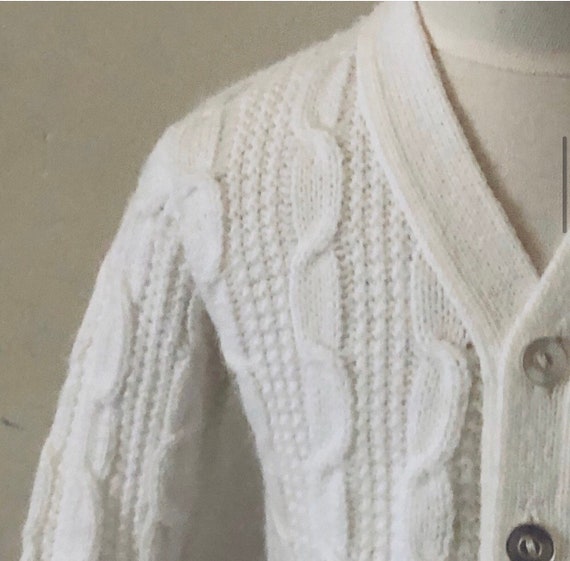 Vintage Acrylic Cardigan Toddler Sweater,Sweater,… - image 7