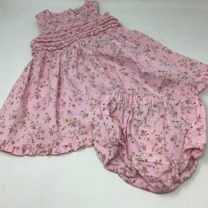 Laura Ashley Infant Dress and Bloomers,Laura Ashley, 6 month dress,Laura Ashley dress,prarie dress,Infant dress, dress image 1