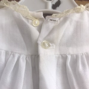 Polly Flinders Hand smocked baby Gown, newborn baby,Infant, vintage, vintage Polly flinders image 7