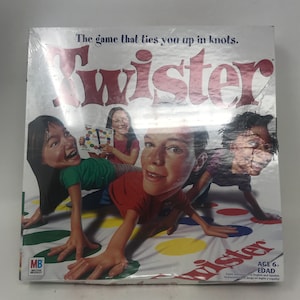 Vintage Twister Game Classic Group Complete 1986 