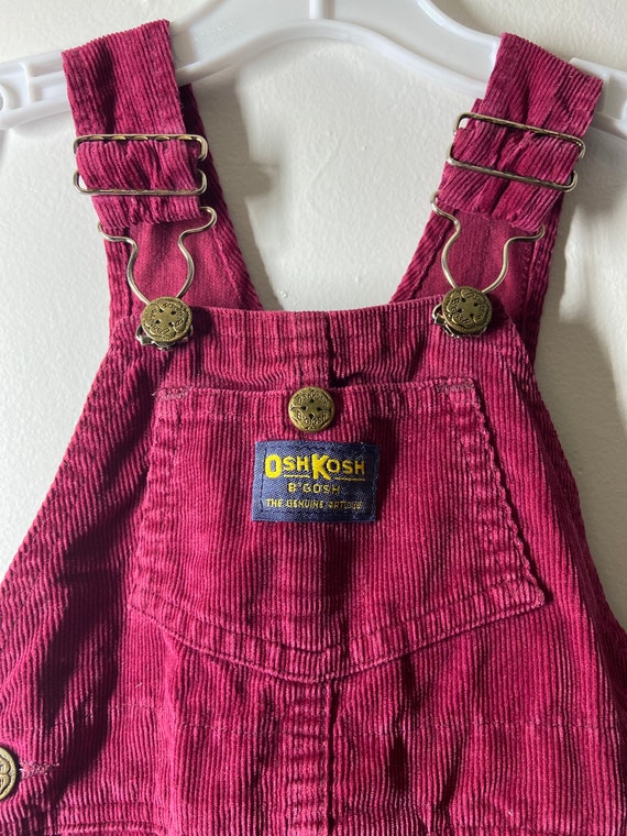 Vintage Oshkosh corduroy toddler pants,Oshkosh US… - image 2