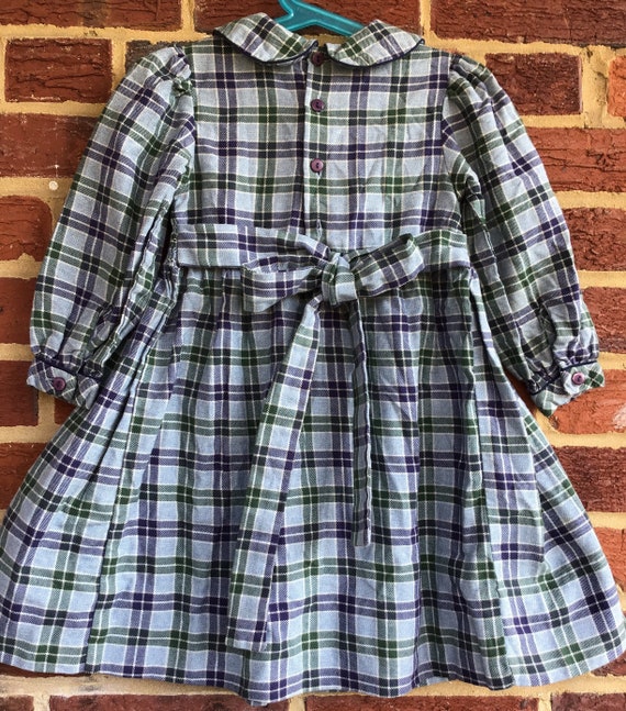 Vintage girls dress,vintage prairie dress,smocked… - image 2