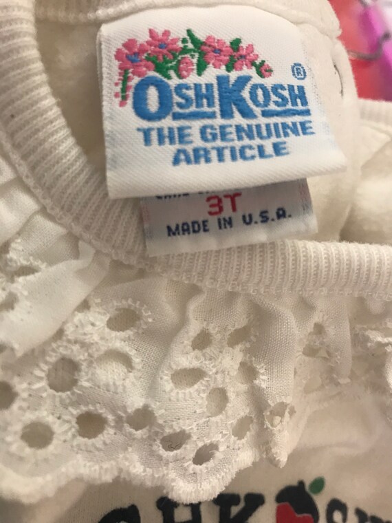 Vintage Oshkosh Sweatshirt,Vintage toddler sweats… - image 4