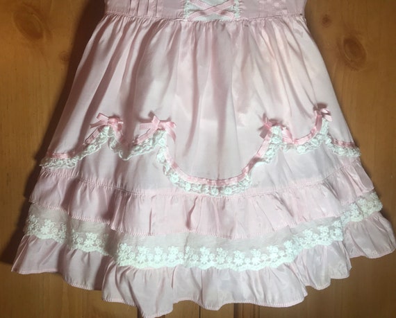 Vintage Dirndl Style Toddler Dress, vintage dress… - image 3