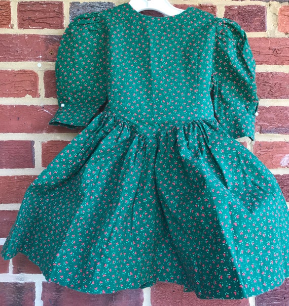 Toddler circle dress,handmade dress,vintage,vinta… - image 3