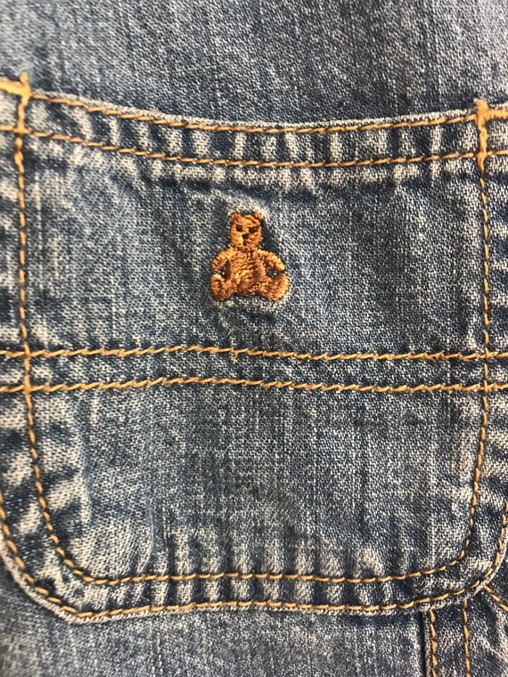 Gap denim overalls,overalls,denim overalls,jean o… - image 4