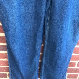 Denim Overalls, jeans, overalls, denim, farmer overalls, Roebucks Denim Overalls,Vintage denim,Bib overalls image 5