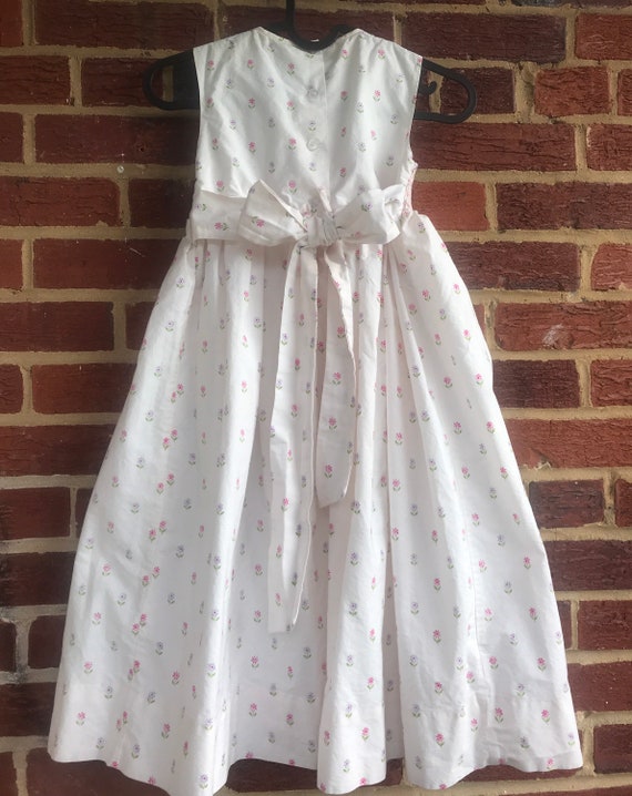 Smocked dress,girls dress,vintage,vintage dress,v… - image 4