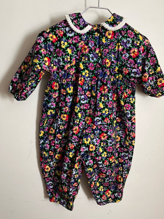 Vintage Romper,vintage,toddler jumpsuit,Vintage toddler girl,toddler girl romper,toddler girl,vintage jumpsuit, romper,floral jumpsuit