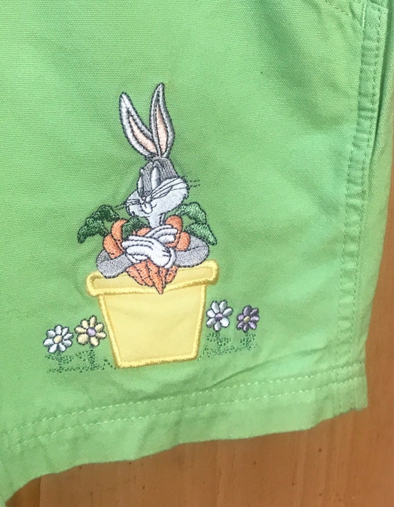 Vintage Bugs Bunny shortalls,Shortalls,girls shor… - image 3