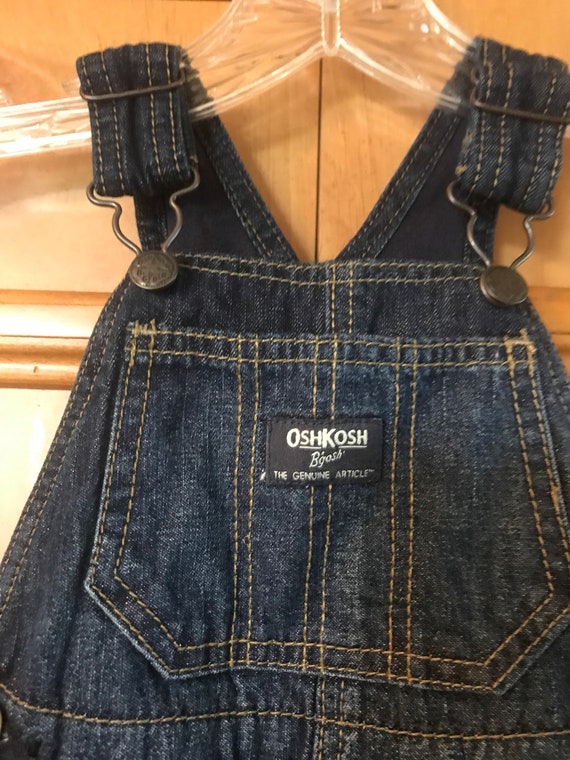 Oshkosh deadstock flannel lined 18 months  jean o… - image 2