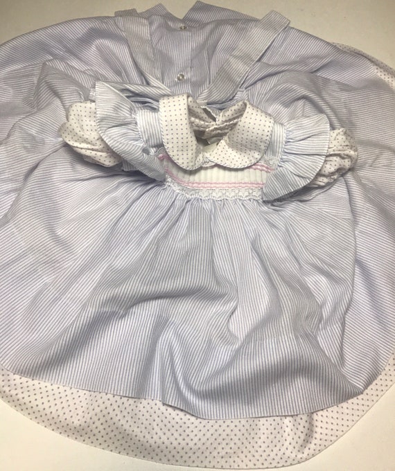 Vintage baby girl infant pinafore dress,dress,infa