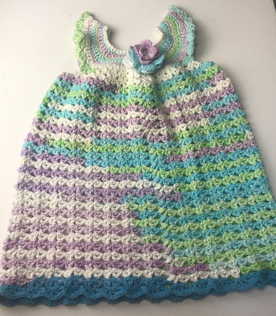Crochet Dress,chunky knit,knit dress,handmade dres