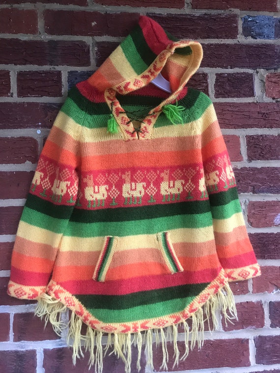 Peruvian lightweight childs sweater,Alpaca sweater