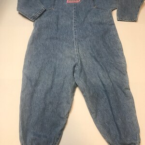 Levis Little Levis vintage denim 4T overalls,Levis coveralls,Levis,Levis jumpsuit,toddler jumpsuit, vintage denim,denim jumpsuit image 2