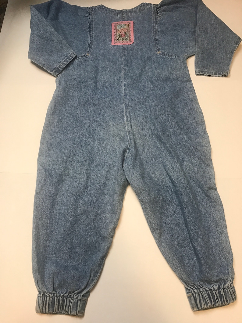 Levis Little Levis vintage denim 4T overalls,Levis coveralls,Levis,Levis jumpsuit,toddler jumpsuit, vintage denim,denim jumpsuit image 2