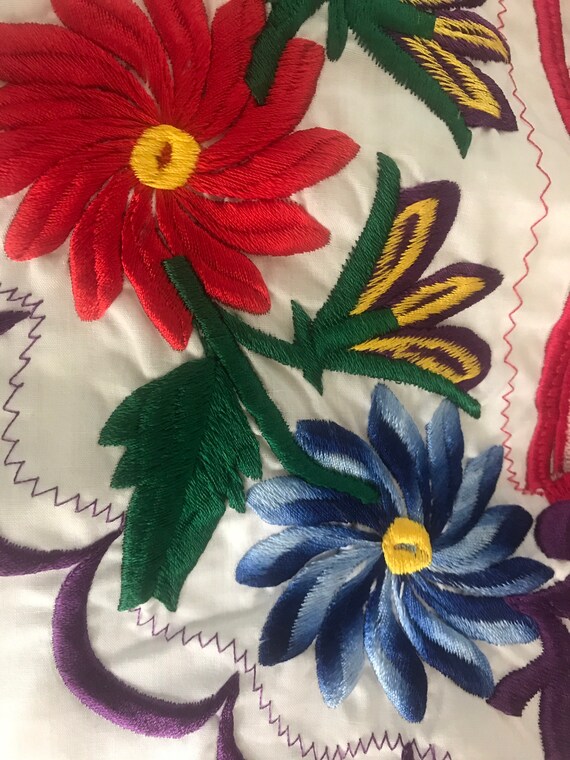 Embroidered floral top, embroidered blouse,Women’… - image 6