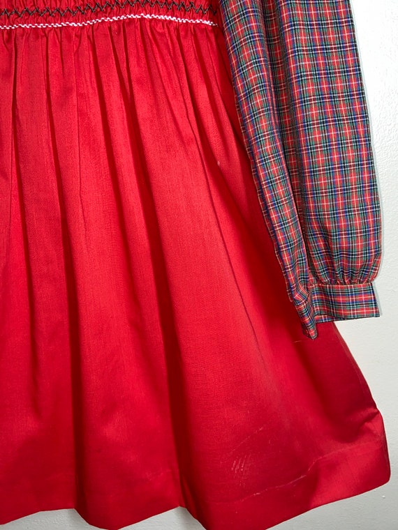 Vintage Polly Flinders Dress,girls dress,smocked … - image 3