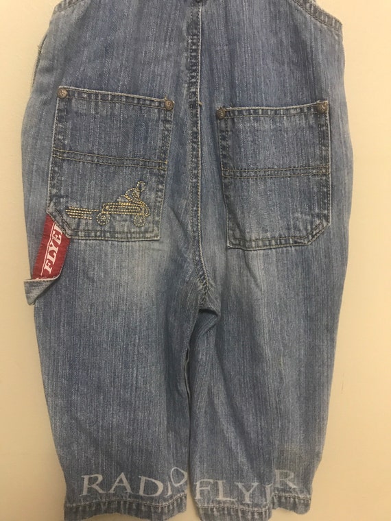 Radio Flyer Vintage Denim Jean Overalls,Vintage o… - image 7