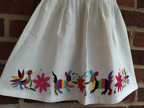 Mexican girls dress,embroidered girls dress,New d… - image 3