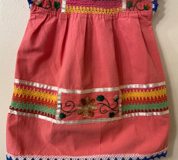Mexican dress,Embroidered toddler dress,toddler d… - image 3