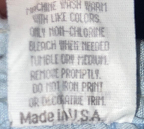 Vintage Oshkosh denim jean overalls, Vintage,vint… - image 7