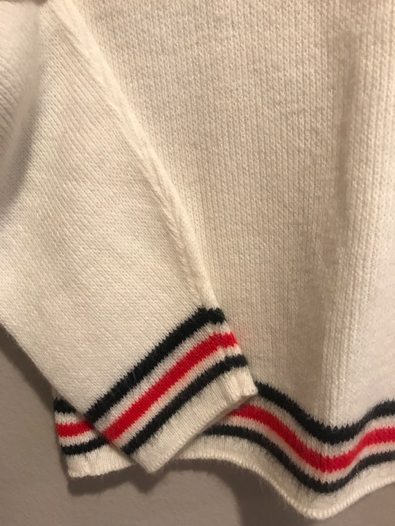 Vintage acrylic sweater,childs sweater, vintage,v… - image 2