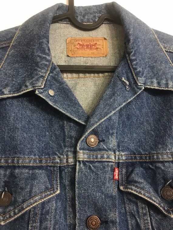 Vintage Levi’s denim coat, Levi’s Jean jacket,80s… - image 3