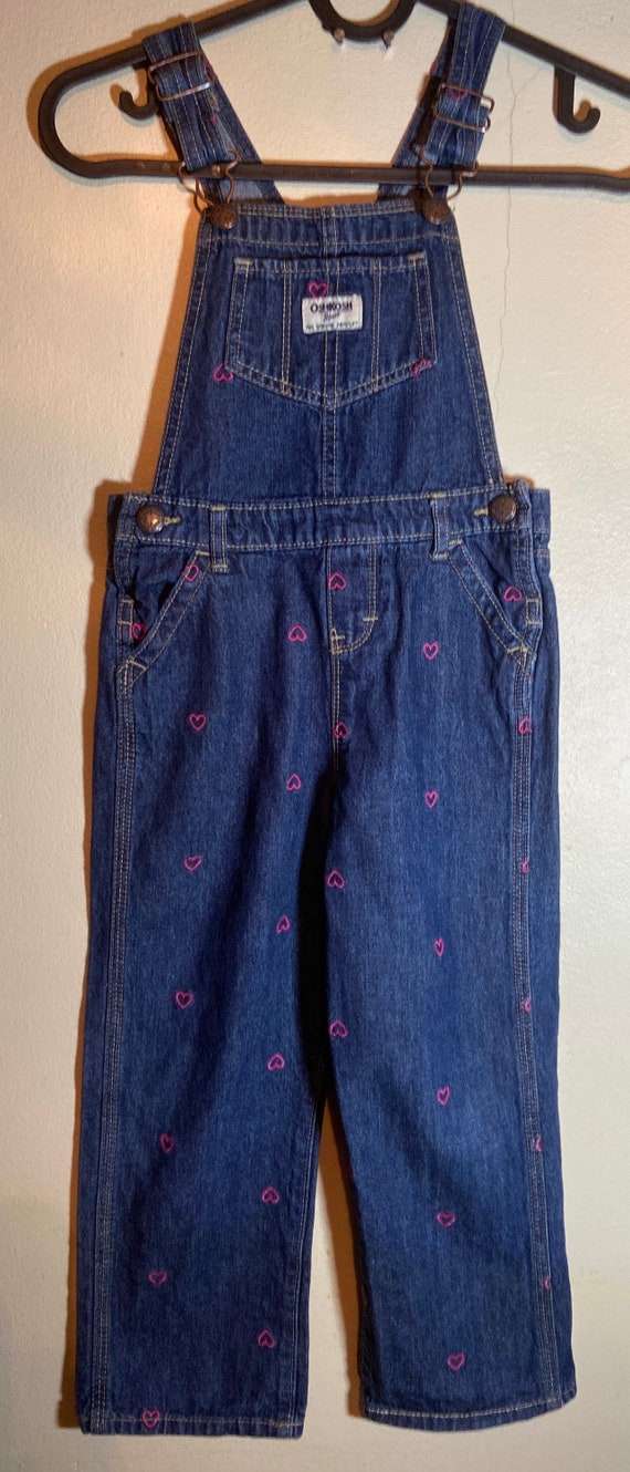 Oshkosh girls overalls,girls overalls,denim overa… - image 1