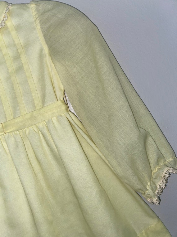 Vintage girls dress,girls dress,yellow dress,dres… - image 4