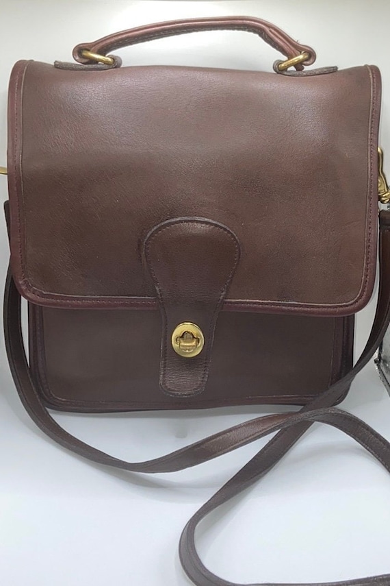 coach purse vintage leather Gem