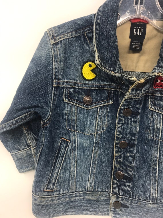 Denim Jean  18-24 months Jacket,Trucker jacket,de… - image 3