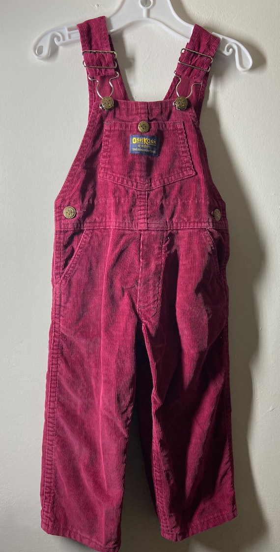 Vintage Oshkosh corduroy toddler pants,Oshkosh USA