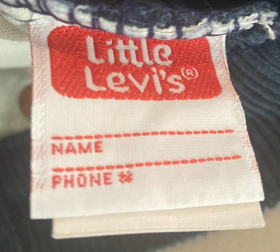Levis sz 4 Childs White tab corduroy shorts,white… - image 5