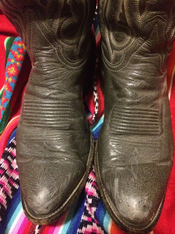 Mans sz 9B Tony Lama Kangaroo Boots - image 4