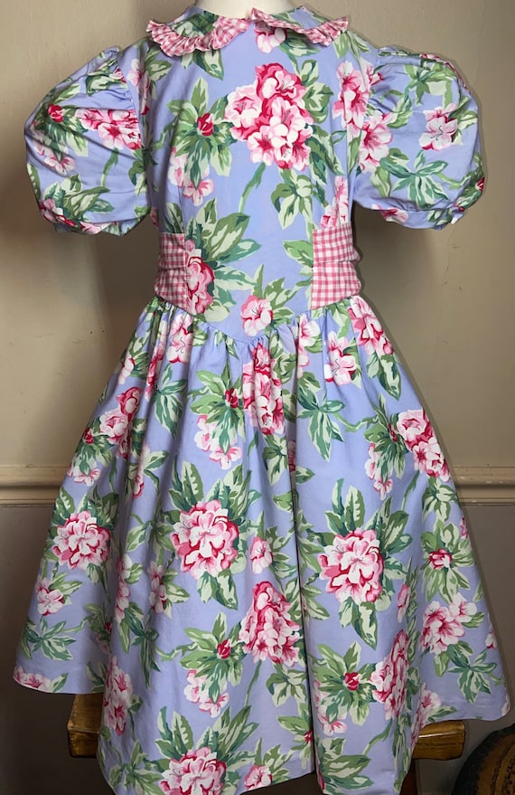 Vintage USA Florence Eiseman Girls Dress,girls dre