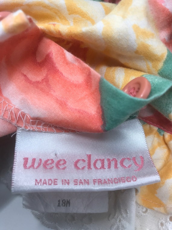 Vintage Wee Clancy dress Made in USA - image 7