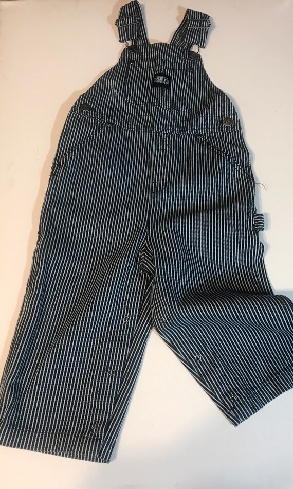 Conductor Overalls,Key Toddler Overalls,Striped ov