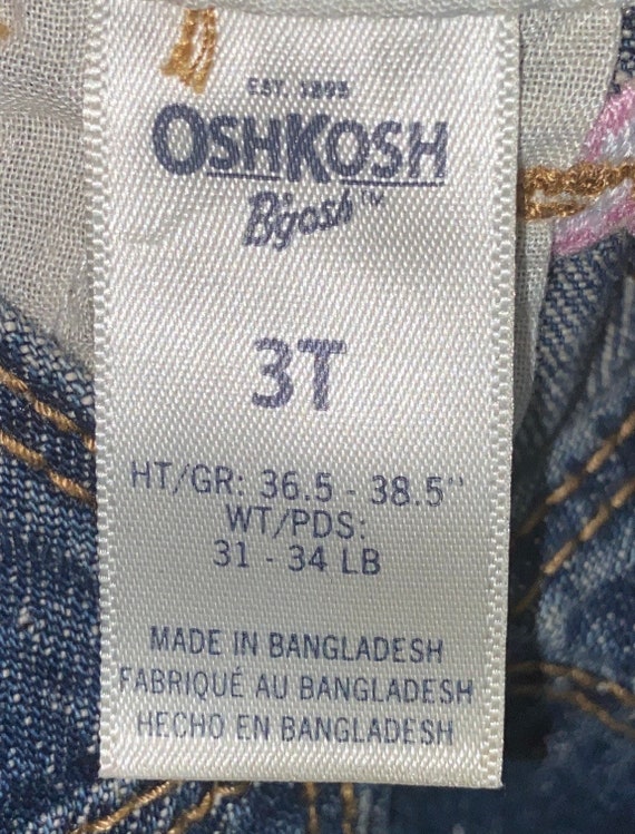 Oshkosh Denim Jumper,denim jumper, toddler,toddle… - image 6