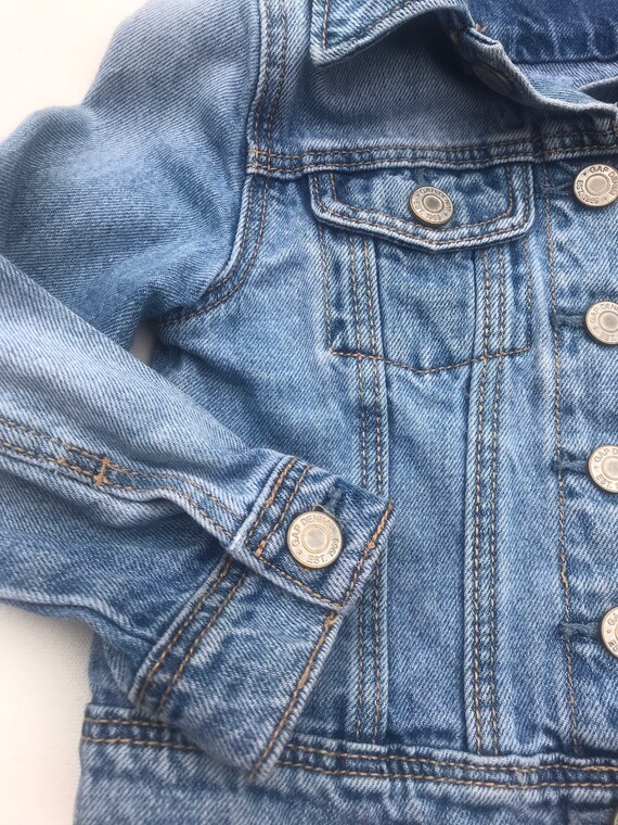 Vintage denim jacket,toddler jacket, vintage,denim,vi… Gem