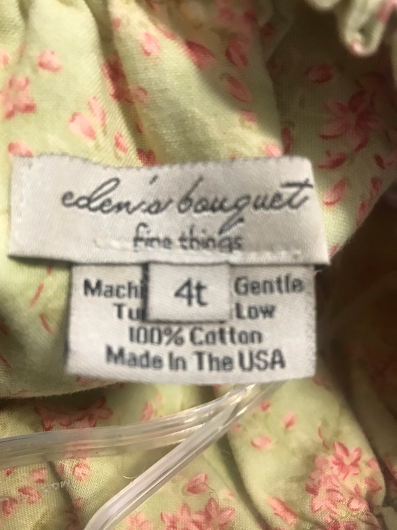 Vintage USA cotton dress, Eden’s boutique,toddler… - image 7